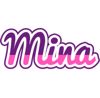 Mina cheerful logo