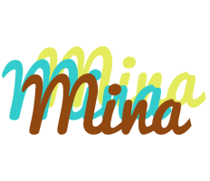 Mina cupcake logo