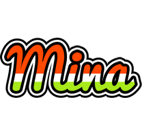 Mina exotic logo
