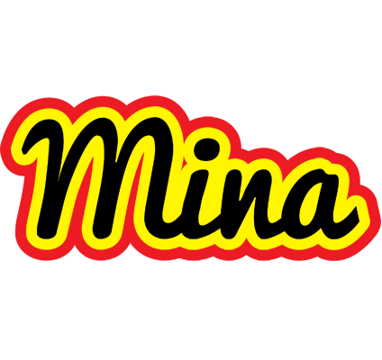Mina flaming logo