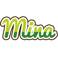 Mina golfing logo