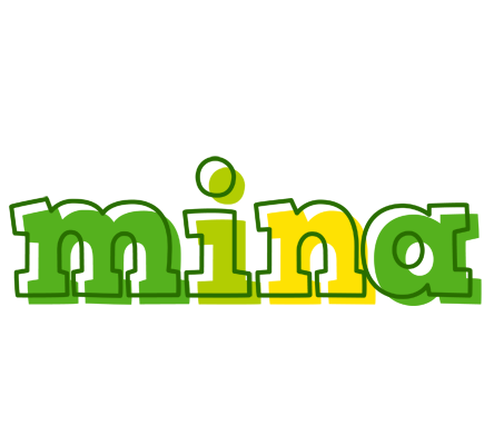 Mina juice logo