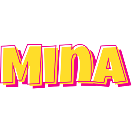 Mina kaboom logo