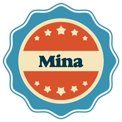 Mina labels logo