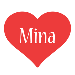 Mina love logo