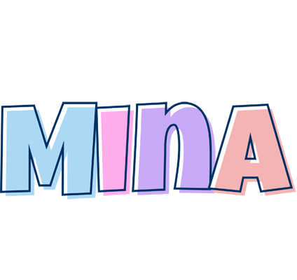Mina pastel logo