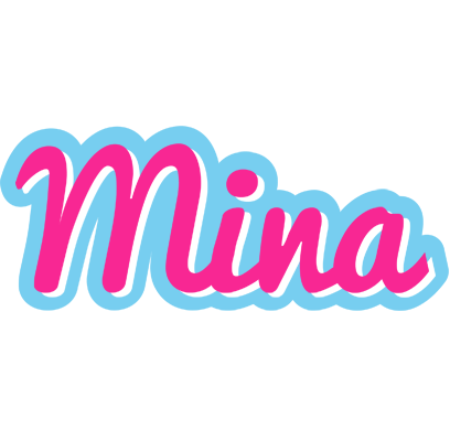 Mina popstar logo