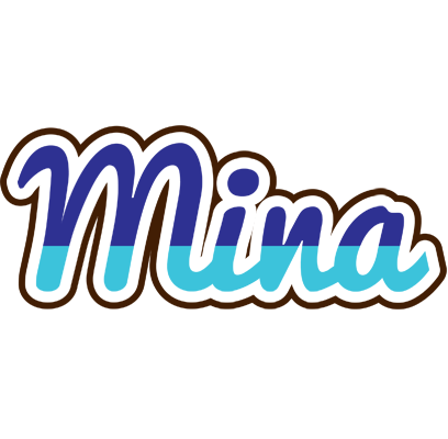 Mina raining logo