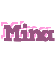 Mina relaxing logo