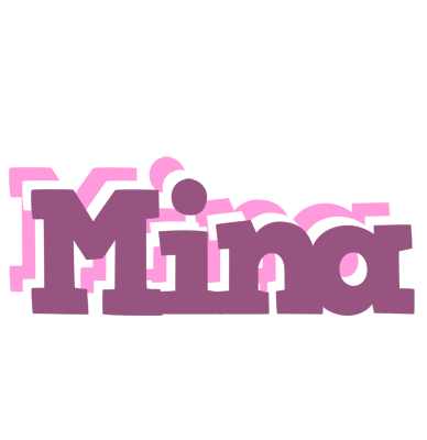 Mina relaxing logo