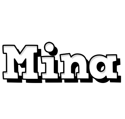 Mina snowing logo