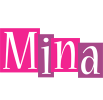 Mina whine logo