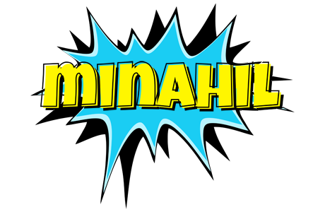 Minahil amazing logo