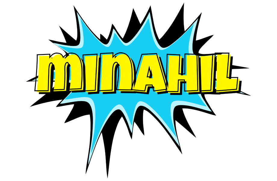 Minahil amazing logo