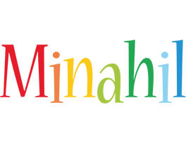 Minahil birthday logo