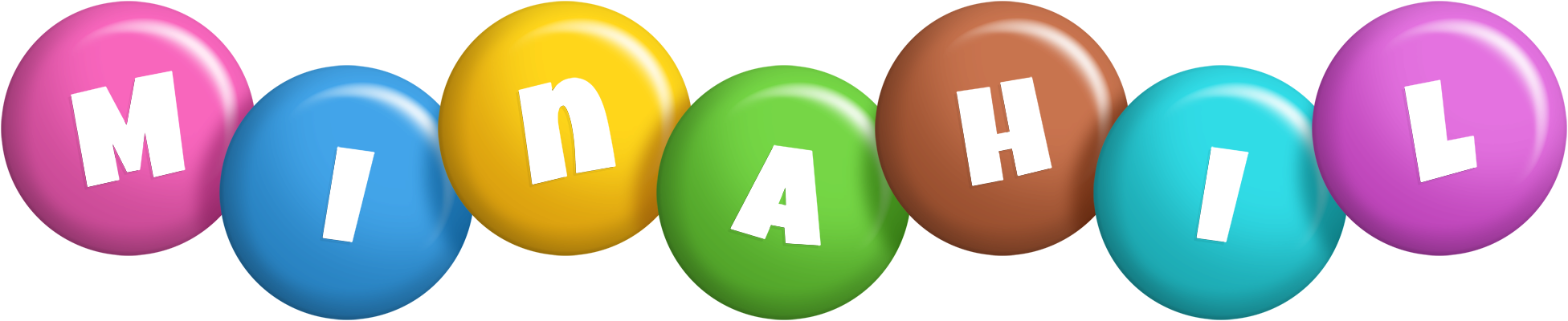 Minahil candy logo