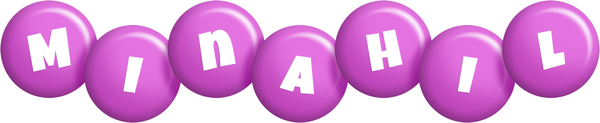 Minahil candy-purple logo
