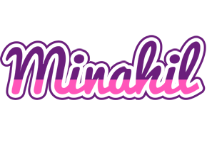 Minahil cheerful logo