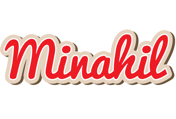 Minahil chocolate logo