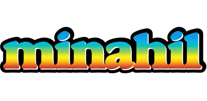 Minahil color logo