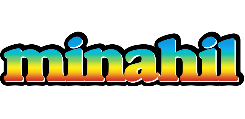 Minahil color logo