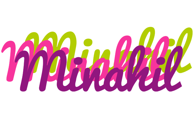 Minahil flowers logo