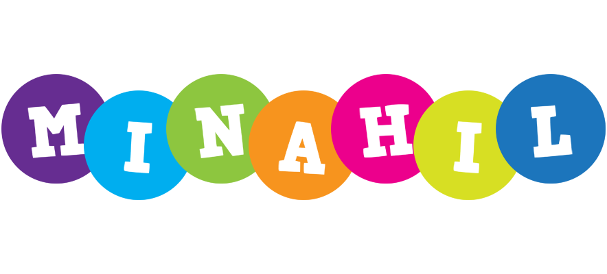 Minahil happy logo
