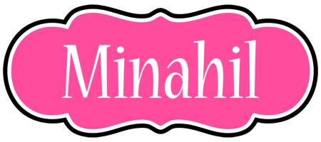 Minahil invitation logo