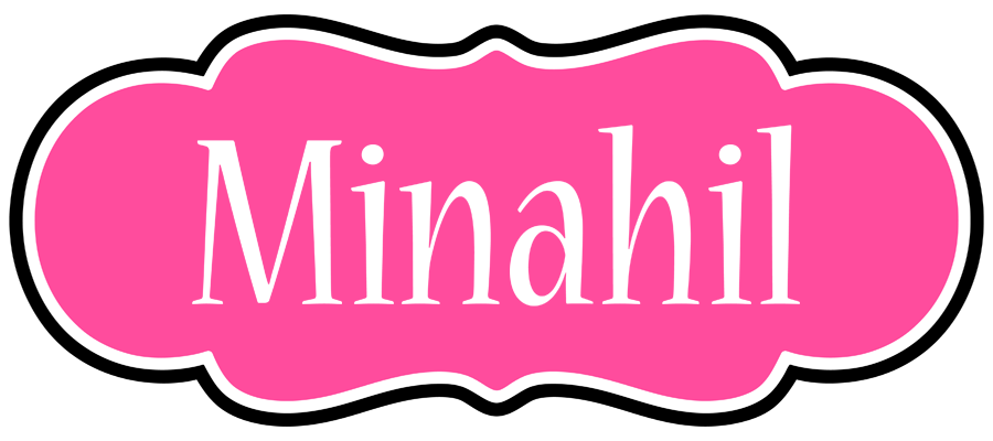 Minahil invitation logo