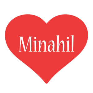 Minahil love logo