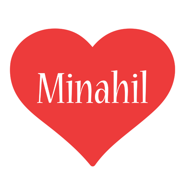 Minahil love logo