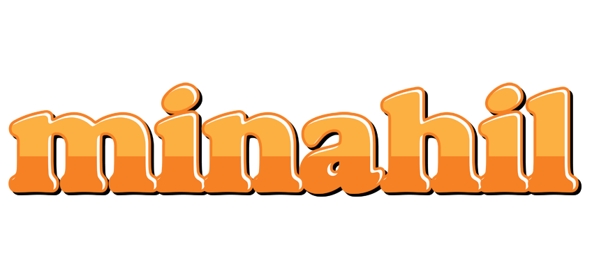 Minahil orange logo