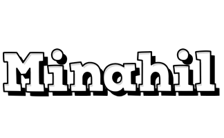 Minahil snowing logo