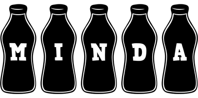 Minda bottle logo