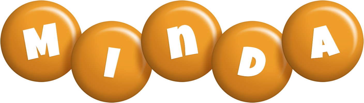 Minda candy-orange logo