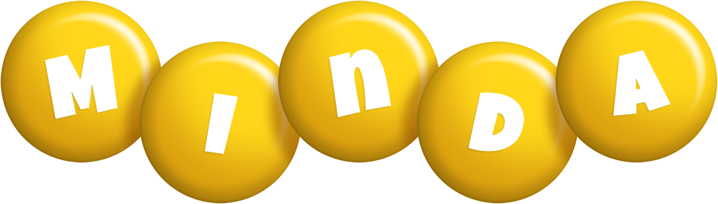 Minda candy-yellow logo