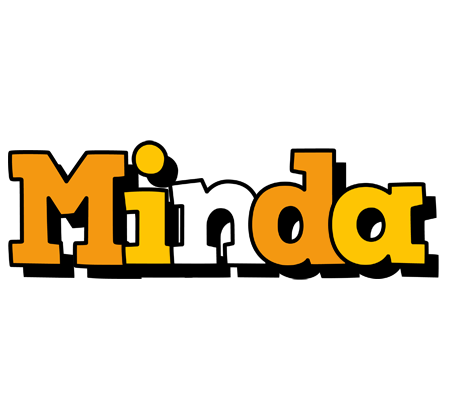 Minda cartoon logo