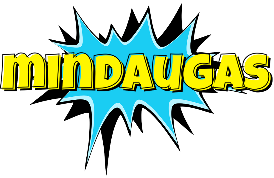 Mindaugas amazing logo