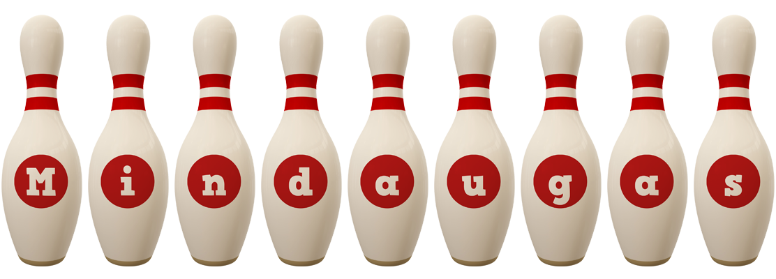 Mindaugas bowling-pin logo