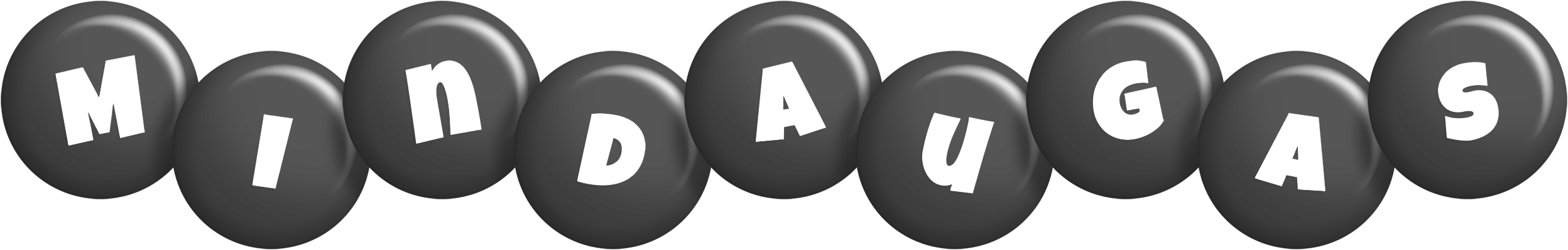 Mindaugas candy-black logo