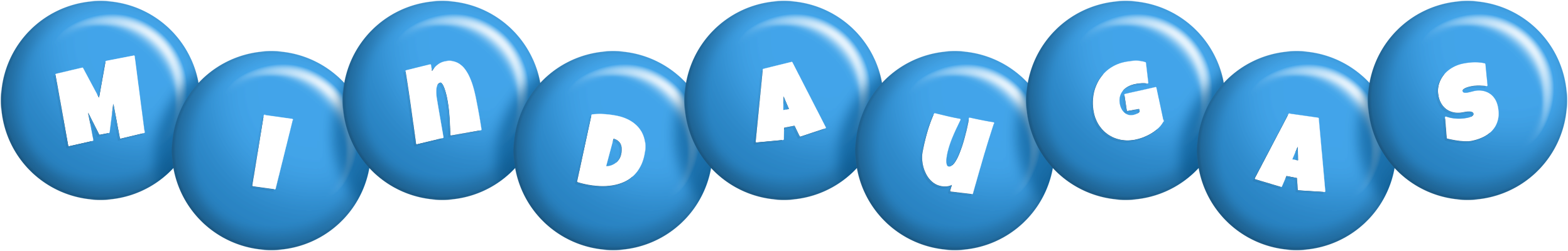 Mindaugas candy-blue logo