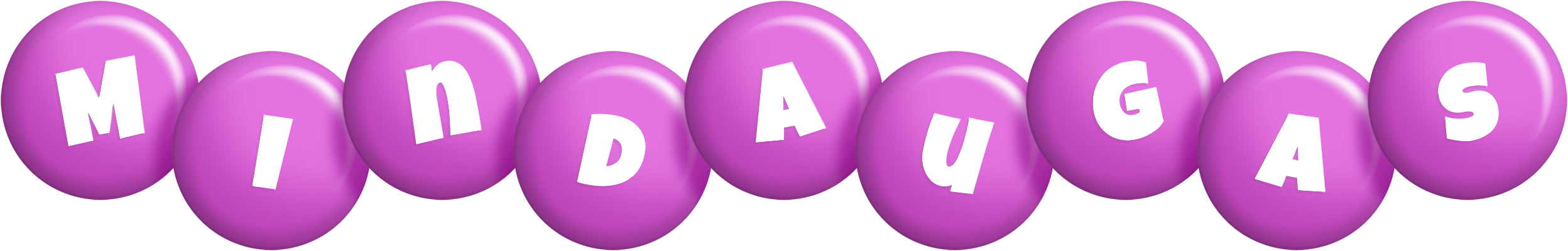 Mindaugas candy-purple logo