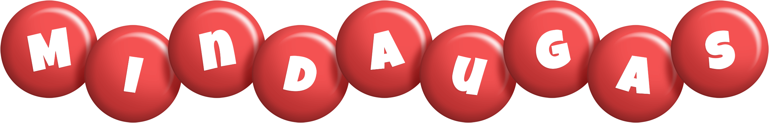 Mindaugas candy-red logo