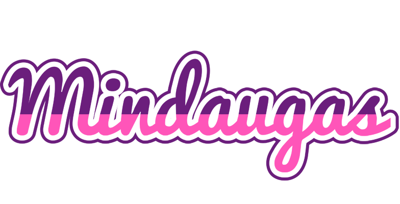 Mindaugas cheerful logo