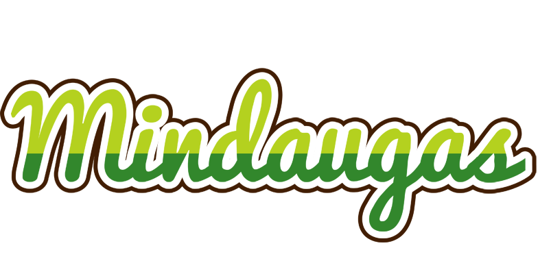 Mindaugas golfing logo