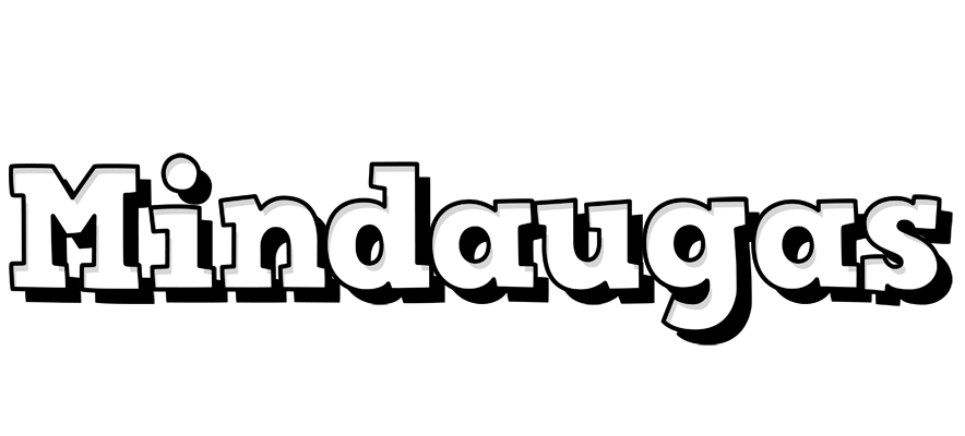 Mindaugas snowing logo