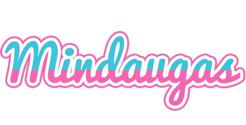 Mindaugas woman logo