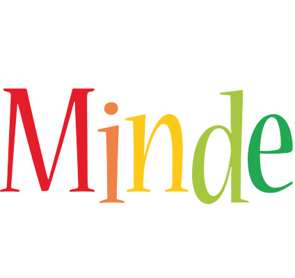 Minde birthday logo