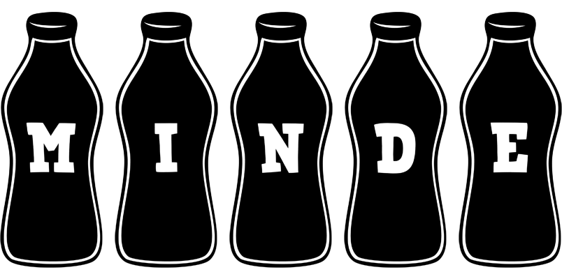 Minde bottle logo
