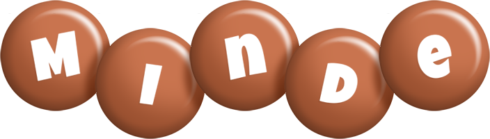 Minde candy-brown logo